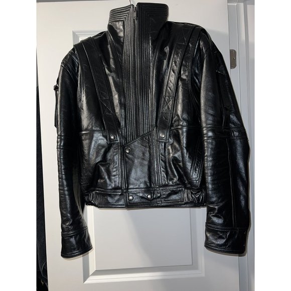Givenchy Calfskin Leather Bomber - Picture 1 of 9